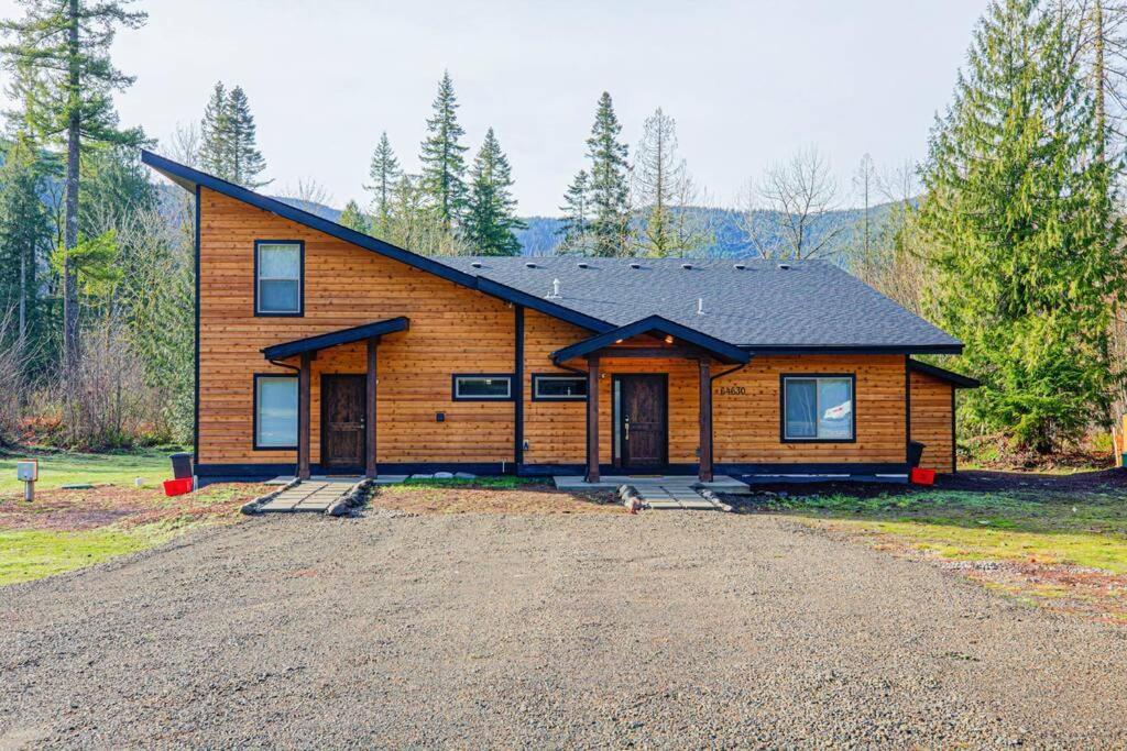 Newly Built Modern Chalet Duplex - 1 Mount Hood Village Exterior photo